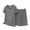 #140-Dark Gray, variant on TaTaai Women's Casual Modal Short Sleeve Set Round Neck Top Elastic Waist Shorts Soft Breathable Comfy Fabric Lightweight Two-Piece Outfit Daily Home Summer Wear Gift