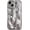 Light Silver, variant on for iPhone Xs Max Case, Water Ripple Wave Meteorite Bubble Pattern Chrome Plating Soft Compatible with iPhone Case (Light Silver,iPhone Xs Max)