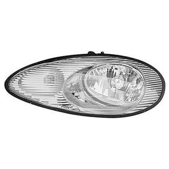 Left Headlight Assembly - Compatible with 1996 - 1999 Mercury Sable 1997 1998