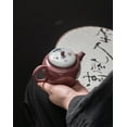 thumbnail image 5 of Tea Cup Set Household Anti Scalding Tea Making Kettle Teaware 150ml Creative Small Apple Pot Hand-painted Purple Butterfly Porcelain Teapot Teapots & Coffee Servers Travel Tea Set, 5 of 9