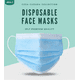 COGA Canada - 50 Pack 3ply Masque Facial Jetable Non Médical Non Chirurgical – image 4 sur 5