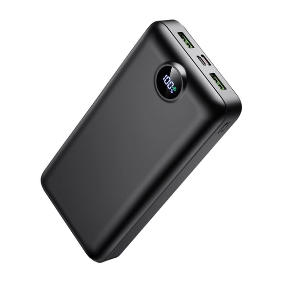 Portable Charger Power Bank 50000mAh 22.5W Fast Charging USB C Battery Bank External Battery Pack Digital Display Phone Charger with 3 Output & 2 Inp
