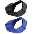 thumbnail image 3 of Bozal para Gato, 2 uds., cubierta para ojos, boca, tela de nailon transpirable, suministros de limpieza para lavado (azul, negro, L), 3 of 12