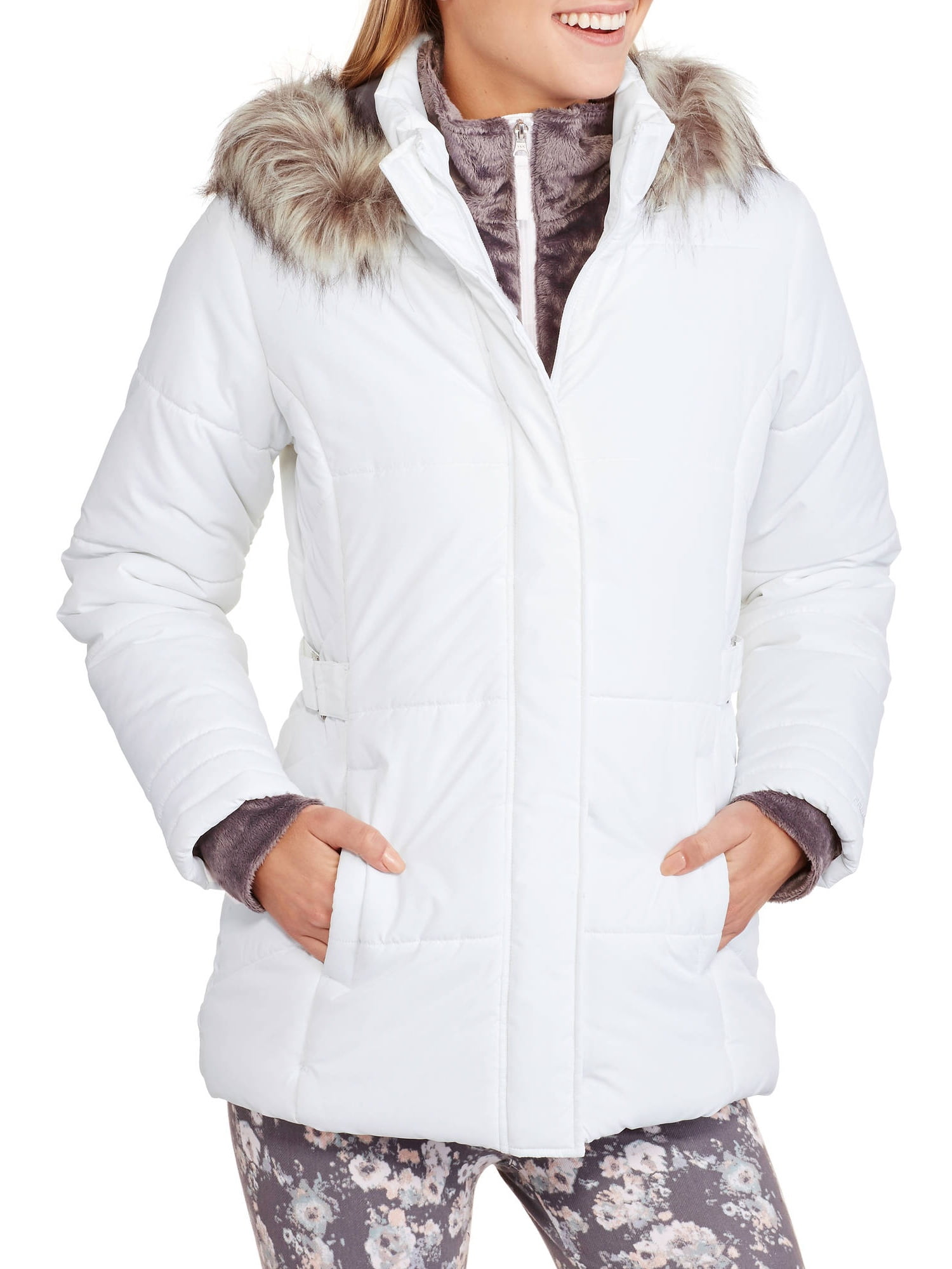 Bibbed Polyfill Jacket Missy