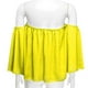 thumbnail image 4 of Blusa informal con hombros descubiertos para mujer Inevent FS7048-23, 4 of 7