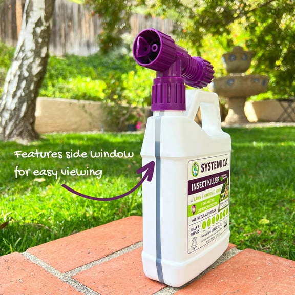 Systemica Natural Organic Insect Killer - 32 fl oz Hose-End Sprayer by Sierra Natural Sciences
