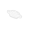 Genuine OE Volvo Shock Mount - 9461524