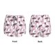 thumbnail image 3 of Balery Pineapple Flamingo Pantalones cortos deportivos para mujer con forro y dos bolsillos, elásticos, para entrenamiento, gimnasio, yoga-Medium, 3 of 7