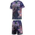 thumbnail image 2 of Kids Harley Quinn Athletic T-Shirt And Mesh Shorts Outfit Set Mesh Clothing Set for Boys, 2 of 7