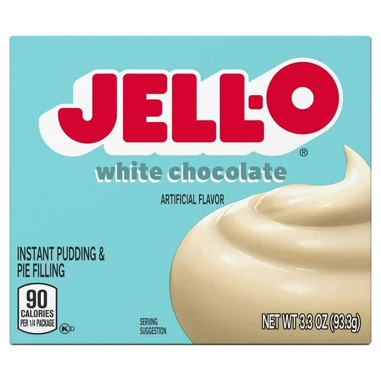 Jell O White Chocolate Artificially Flavored Instant Pudding Pie