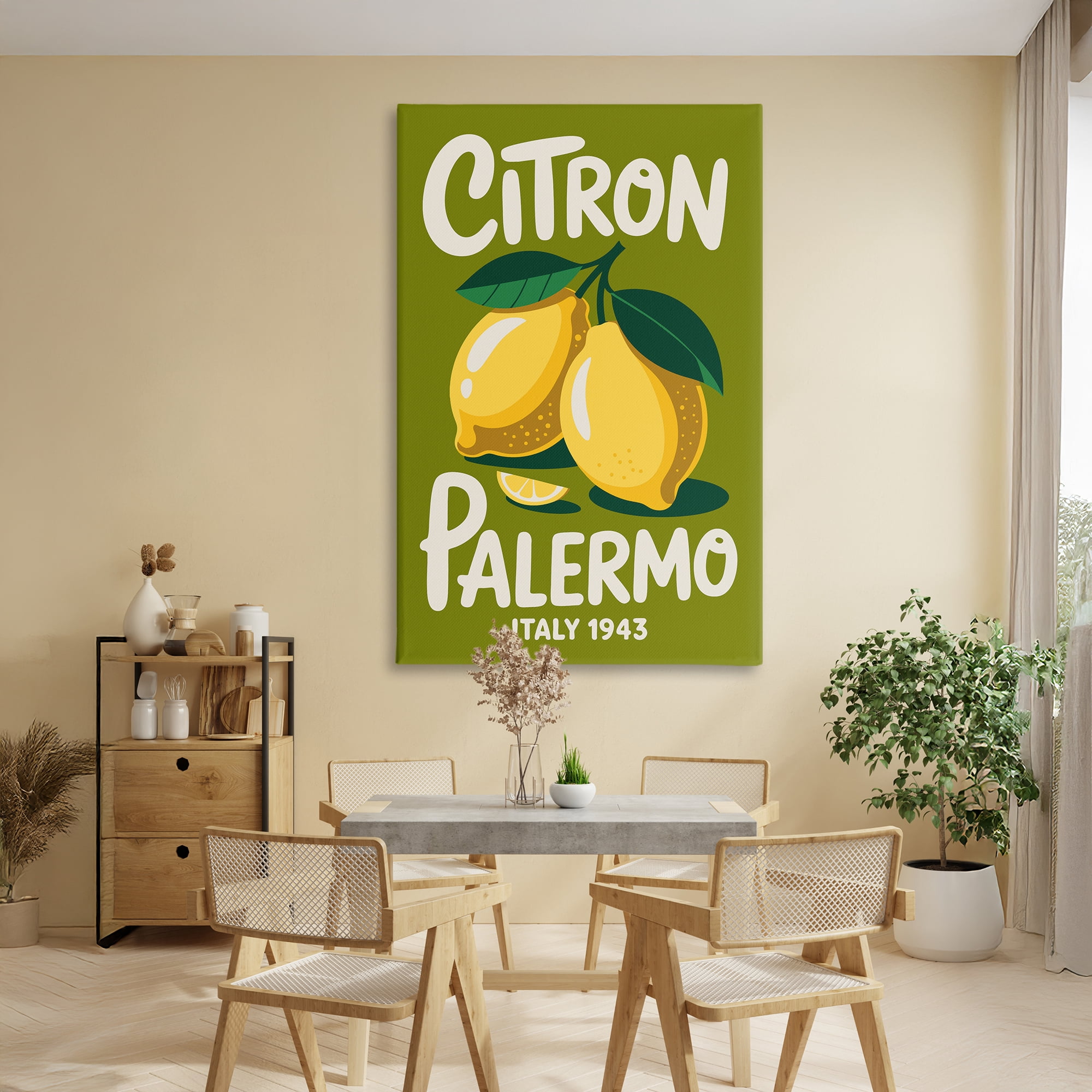 Stupell Industries Citron Palermo Lemons Canvas Wall Art, design by Andreas Magnusson