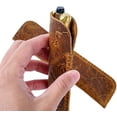 thumbnail image 3 of 1 Pcs/2 Pcs Manchon Double Fait à la Main pour Stylo-Plume, Pochette en Cuir pour Stylo-Plume, Housse de Protection pour Stylo-Bille-Plume, 3 of 5