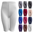 thumbnail image 4 of MPWEGNP Summer Spandex Yoga Shorts for Women Women's Activewear Solid Workout Cycling Running High Waist Pants, 4 of 4