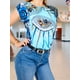 thumbnail image 3 of BLUSA DE MUJER DE MANGA CORTA DISEÑO UNICO ESTAMPADO UNITALLA, 3 of 5