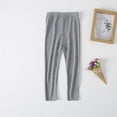 thumbnail image 3 of GYRATEDREAM Girls Leggings High Waisted Kids Compression Yoga Pants Stretch Running Dance Tights for Teen School Workout for 14-15Y Gray, 3 of 5