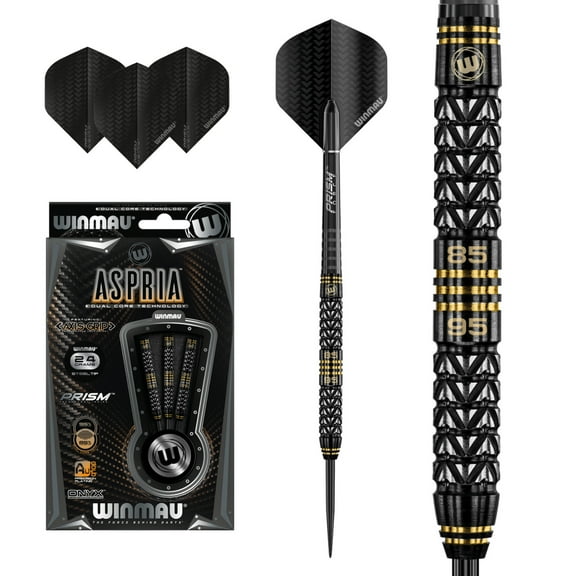 Winmau Aspria Steel Tip Darts 24g