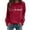 Wine, variant on WENWU Womens Hoodie Trust in the Lord Hoodies Oversized Graphic Hoodies for Women Pullover Women Winter Tops Young Women