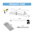 thumbnail image 1 of Automatic Door Closer Interior Door, Spring-Loaded Door Closer No Drilling, Adjustable Door Closer, 1 of 6