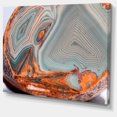 thumbnail image 1 of Designart - Beautiful Lake Superior Agate - Abstract Canvas Art Print, 1 of 2
