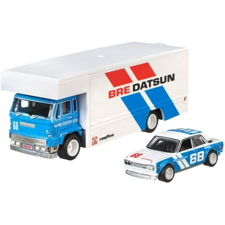 1979 Datsun 280zx - Hot Wheels '71 Datsun 510 & Fleet Flyer 1:64 Scale Premium Collector Vehicle