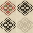 thumbnail image 1 of Ahgly Company Machine Washable Indoor Square Transitional Wheat Beige Area Rugs, 8' Square, 1 of 7