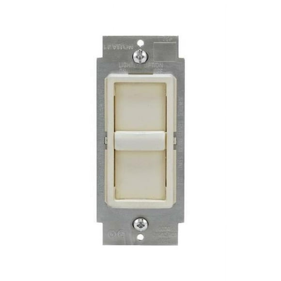 Leviton Mfg C28-06672-1LT Universal Slide Dimmer- Light Almond
