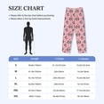 thumbnail image 4 of Vsdgher Valentine'S Day Panda Print Mens Pajama Pants Sleep & Lounge Pants, PJ Bottoms With elastic waistb and Pockets, 4 of 5