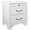 White, variant on Global Furniture USA Jordyn Solid Wood White 3-Drawer Nightstand
