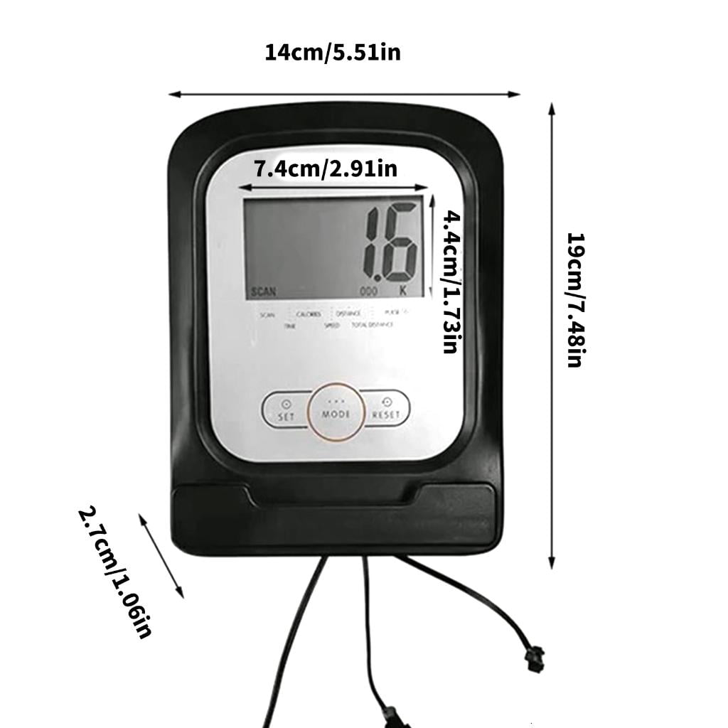 Yihuala Gym Stationary Bike Meter Bicycles Display Counter Indoor Stationary Bike Meter Exercise Bike Monitor Fitness Equipment
