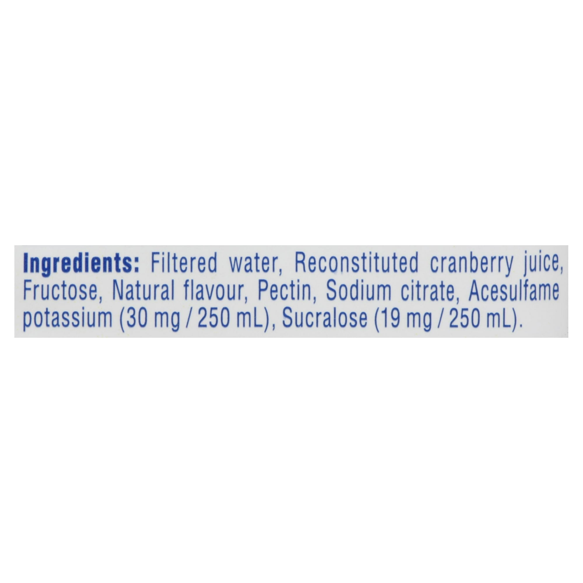 Ocean Spray Low Calorie Cranberry Cocktail 1.89L