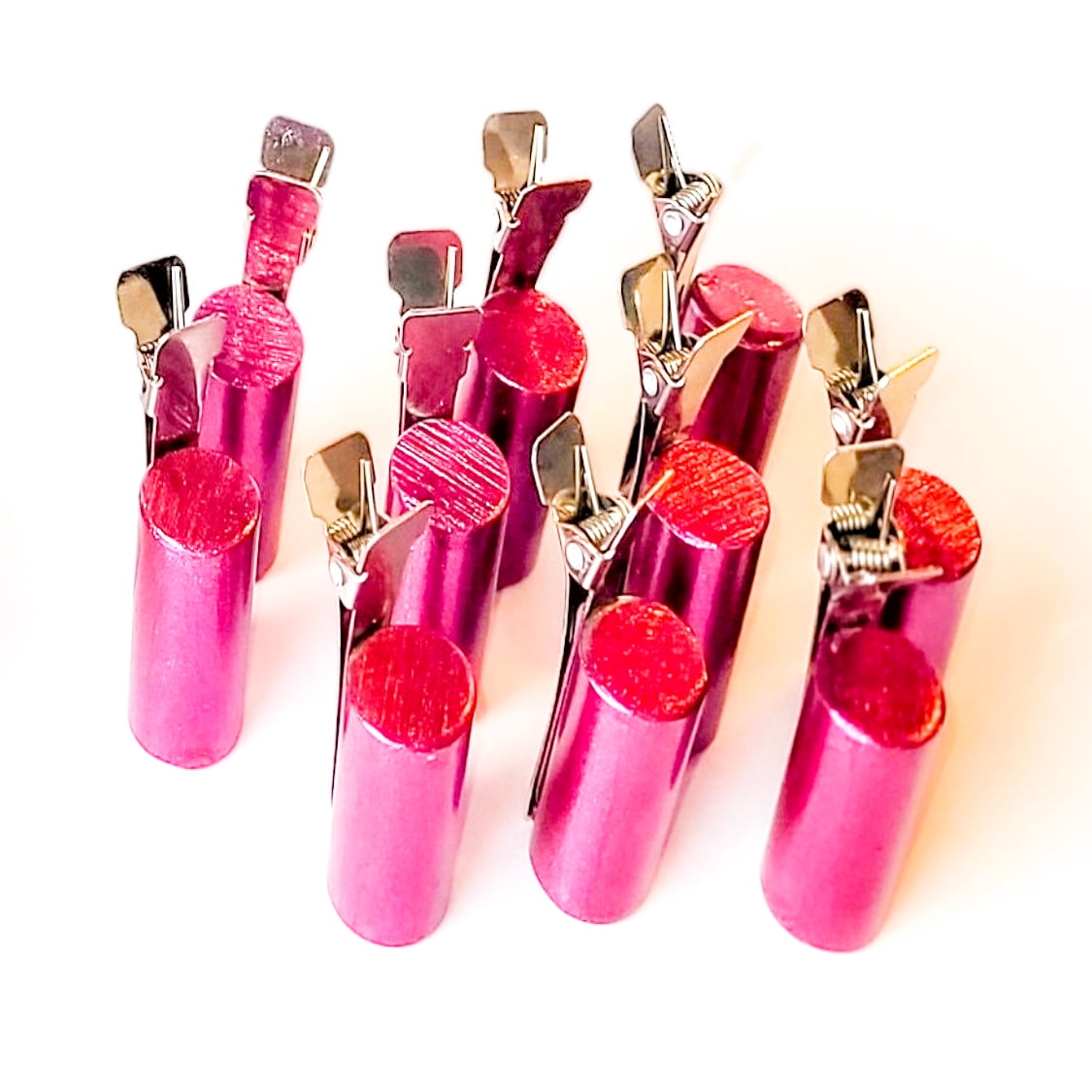 10 count, SM, AviZodi Hair Stretching Clips (Avi-PinkPurple)