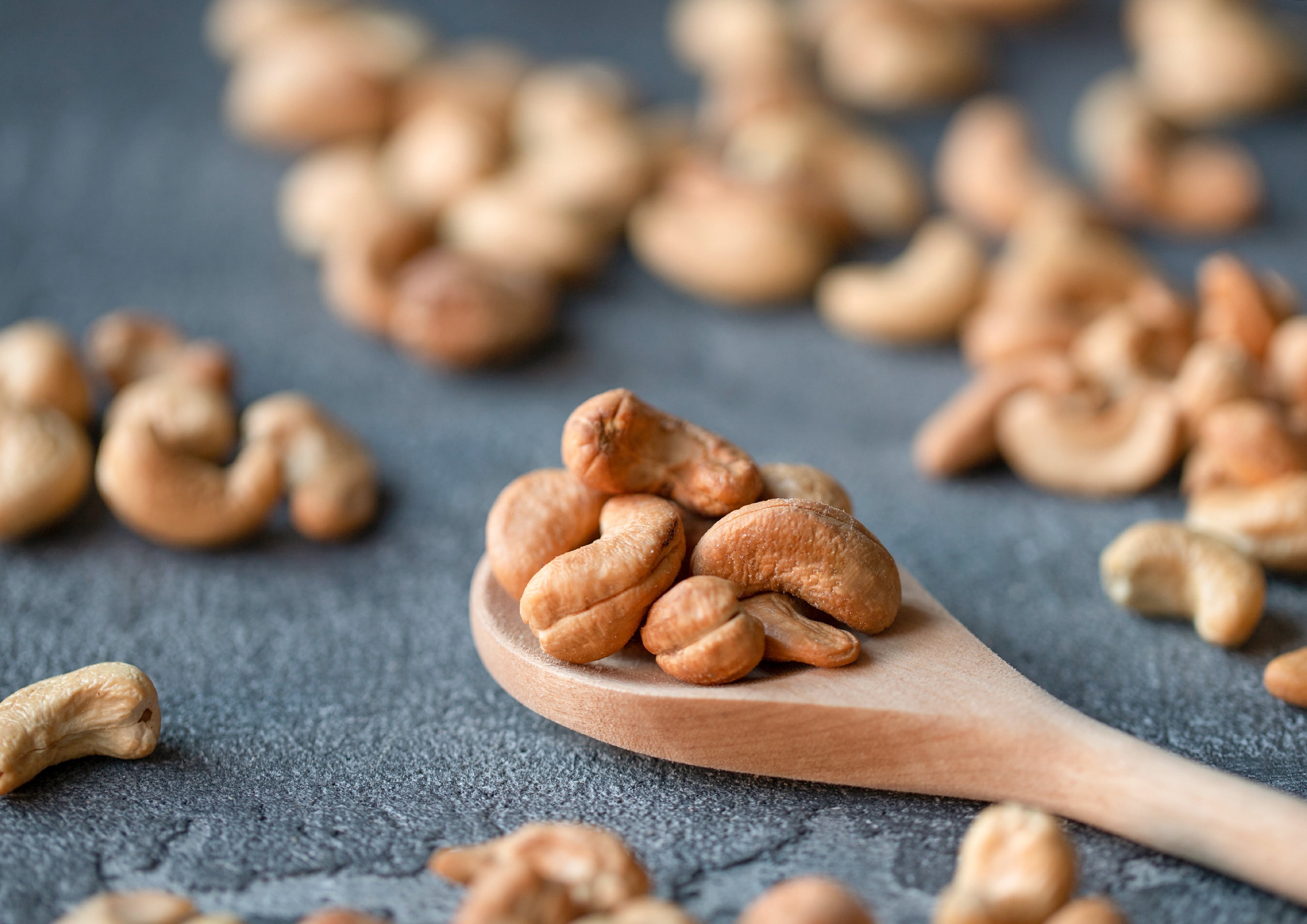Organic Dry Roasted Whole Cashews with Himalayan Salt, 2 Pounds — Non-GMO, Kosher, Vegan — by Food to Live