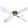 thumbnail image 3 of LaSalle Bristol Ceiling Fan 410TSDC36BNOKCY 5-1/8 Inch Drop Down Fan; 36 Inch Diameter; 12 Volt; Oak/Cherry; Brushed Nickel; With Reversible Motor/Variable Speed Wall Switch, 3 of 5