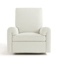 thumbnail image 2 of Storkcraft Sorrento Deluxe Power Recliner Swivel Glider, Ivory Boucle, 2 of 13