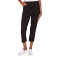 thumbnail image 2 of Mario Serrani Women's Pull-On Capri, Black, XS, 2 of 5