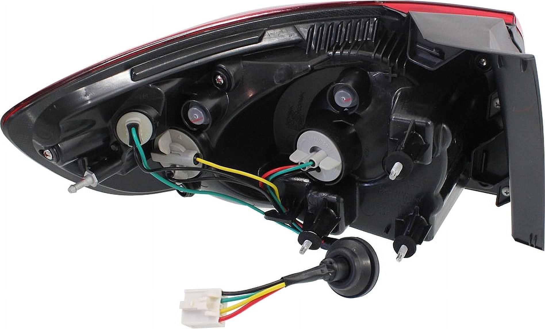 Tail Light Compatible With 2010-2012 Hyundai Santa Fe Right Passenger Side, Outer With bulb(s)