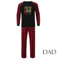 thumbnail image 4 of Pjs Pants Christmas Parent-child Set Plaid Print HomeWear Pajamas Two-piece Child Set Christmas Pjs Family Set on Clearance, 4 of 9