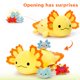 thumbnail image 2 of Juguete de peluche MaoGolan Giant Axolotl con 3 bebés en el interior de 60 cm, 2 of 6