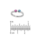 thumbnail image 3 of Personalized Family Ring with Up to Two Birthstones, 3 of 3
