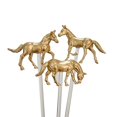 thumbnail image 1 of Set Of 3, Horse Drink Stirrers Swizzle Sticks For Cocktails, Swizzle Sticks, Reusable Horse Drink Stirrers，Coffee Beverage Party Bar Weddings Events, 1 of 5