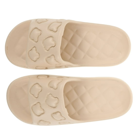 TABLZONE 1Pair Washable Spa Slippers Eva Material Lightweight Nonslip Indoor Slippers for Hotels