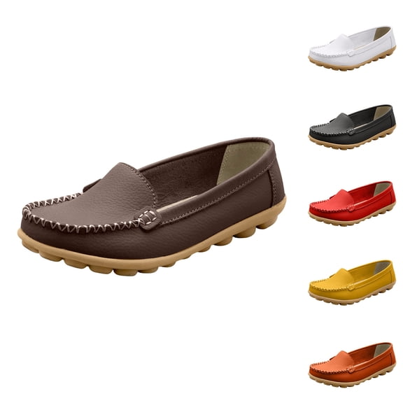 Taqqpue Women's Flats Shoes Women's Casual Flats Loafer Shoes for Women