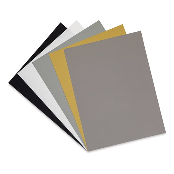 Strathmore 500 Series Charcoal Paper - Assorted Pack, 25 Sheets, 19" x 25"