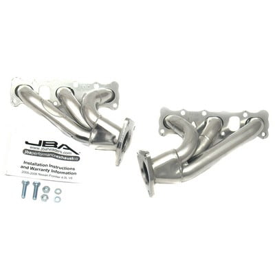 JBA Headers Cat4Ward Shorty Headers (Coated) - 1410SJS Fits select: 2005-2019 NISSAN FRONTIER, 2005-2012 NISSAN PATHFINDER