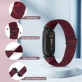 thumbnail image 2 of 3 Pack Vodtian Elastic Bands Compatible with Fitbit Inspire 3/Inspire 2/Inspire/Inspire HR/Ace 2/Ace 3, Soft Nylon Adjustable Wristband for Women Man, 2 of 7