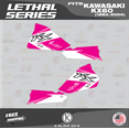 thumbnail image 2 of Kalair GFX Graphics Kit for Kawasaki KX60 (1984-2004) Lethal Series, 2 of 5