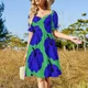 thumbnail image 4 of Polka Dot Pumpkin Short-Sleeved Dress clothes for woman clothing women summer, 4 of 7