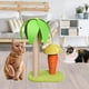 thumbnail image 5 of Durable Cat scratching Scratcher Juguete Interactivo Desmontable Sisal W / Ball Cats Escalada para Ejercicio Suministros Seta pequeña Colco Poste rascador para gatos, 5 of 8