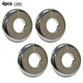 thumbnail image 4 of Pipe Cover Radiator Pipe Covers 3/8” 3/4” Hole Decorative Cover Pipe Cover Collar Radiator Pipe Cover Heating Pipes, 4 of 5