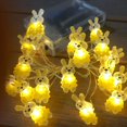 thumbnail image 1 of POINTERTECK LED Bunny Carrot Light String Easter Decoration Waterproof Battery Box Cute Cartoon Lanterns New Year Holiday Party Decoration, 1 of 7